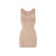 esmara® Damen Soft-Shaping-Unterkleid, ohne auftragende Seitennähte (Beige, S(36/38)) - B-Ware neuwertig