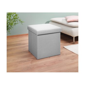 LIVARNO home Sitzhocker (Hellgrau) - B-Ware neuwertig