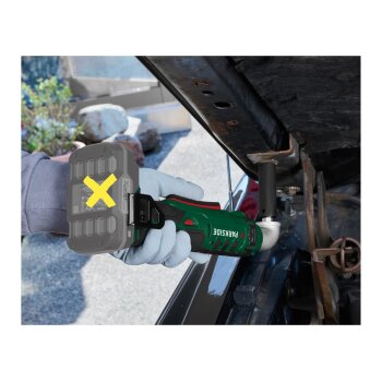 PARKSIDE® 20 V / Akku-Winkelschlagschrauber »PAWS 20 A1«, ohne Akku und Ladegerät - B-Ware Transportschaden Kosmetisch