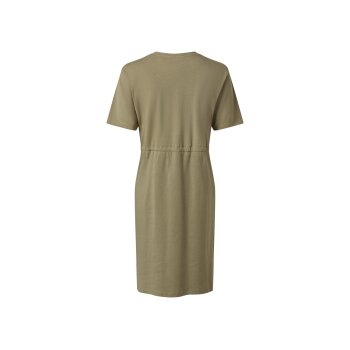 esmara® Damen Kleid, überschnittene Schultern (Khaki, XS(32/34)) - B-Ware neuwertig
