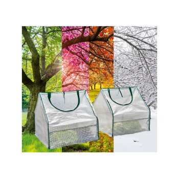 PARKSIDE® Folienfrühbeet / Folienfrühbeet-Set (Frühbeet 0,16m³ Set 2tlg.) - B-Ware sehr gut