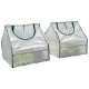 PARKSIDE® Folienfrühbeet / Folienfrühbeet-Set (Frühbeet 0,16m³ Set 2tlg.) - B-Ware sehr gut