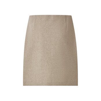 esmara® Damen Minirock (Beige, M(40/42)) - B-Ware neuwertig