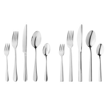 SILVERCREST® Edelstahl-Besteck-Set, 30-teilig - B-Ware