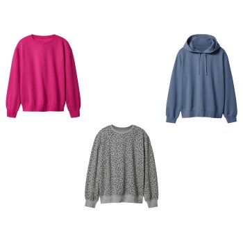 esmara® Damen Sweatpullover / Sweathoodie - B-Ware