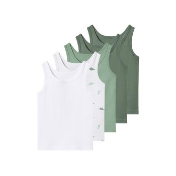 lupilu® Kinder Unterhemden, 5 Stück - B-Ware