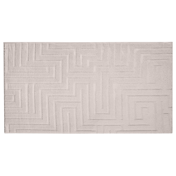 LIVARNO home Teppich Langflor 80 x 150 cm (Creme) - B-Ware Transportschaden Kosmetisch