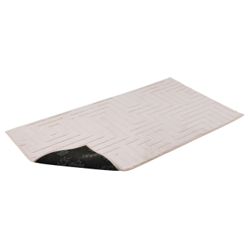 LIVARNO home Teppich Langflor 80 x 150 cm (Creme) - B-Ware Transportschaden Kosmetisch