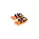 CRIVIT Schneeschuhe, 36-42, orange - B-Ware neuwertig