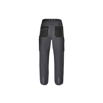 PARKSIDE PERFORMANCE® Herren Arbeitsbundhose mit CORDURA® Knieverstärkung (grau/schwarz, 58) - B-Ware neuwertig