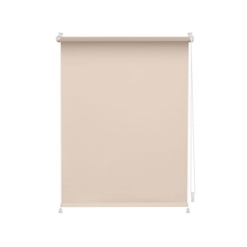 Lichtblick Rollo Klemmfix, ohne Bohren, verspannt, Verdunkelung, ab 45 x 150 cm (Creme, 100 x 150 cm) - B-Ware neuwertig