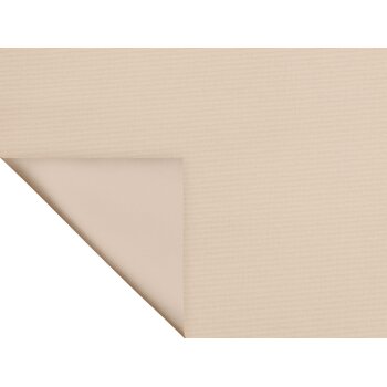 Lichtblick Rollo Klemmfix, ohne Bohren, verspannt, Verdunkelung, ab 45 x 150 cm (Creme, 100 x 150 cm) - B-Ware neuwertig