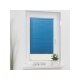 Lichtblick Plissee Haftfix, ohne Bohren, 70 x 130 cm, blau - B-Ware neuwertig