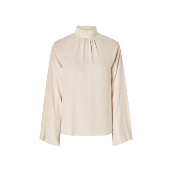 esmara® Damen Bluse, mit Raglanärmeln (Creme, S(36/38)) - B-Ware neuwertig