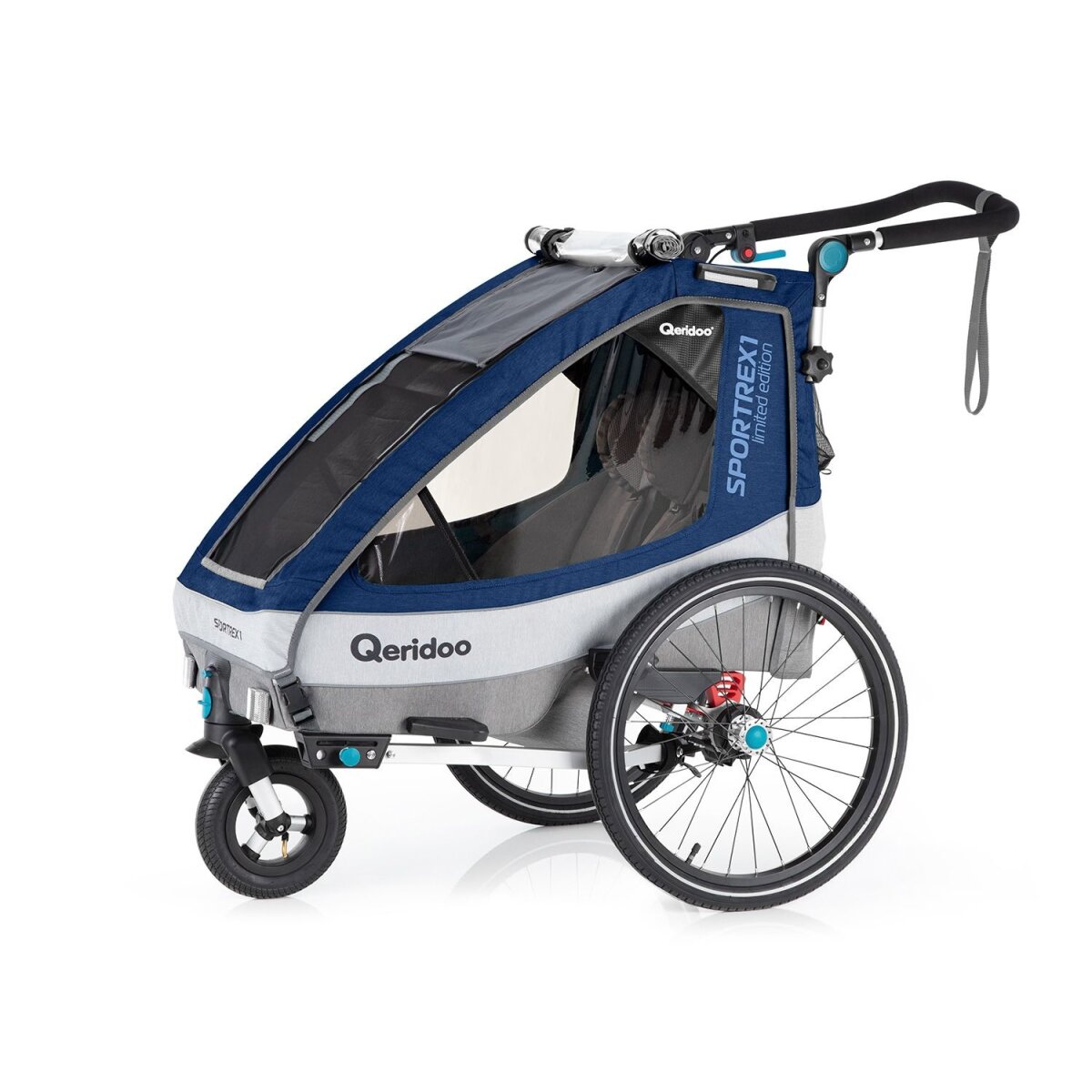 Qeridoo Fahrradanhnger Sportrex1 2020 Limited Edition - B-Ware g