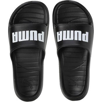 PUMA Unisex Badepantoletten, 40,5 schwarz - B-Ware sehr gut