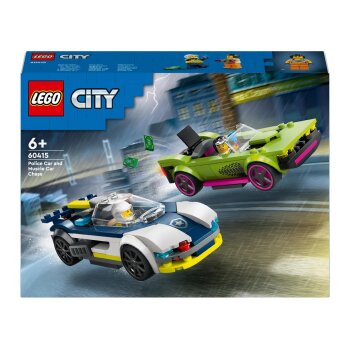 LEGO® City 60415 Police Car and Muscle Car Chase -...