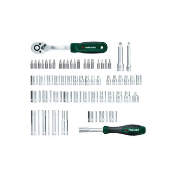 PARKSIDE® Steckschlüssel-Satz, 61-teilig - B-Ware neuwertig
