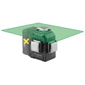 PARKSIDE PERFORMANCE® 20 V Akku-Kreuzlinienlaser »PKLLP 3360 A1 «, ohne Akku und Ladegerät - B-Ware neuwertig