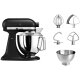 KitchenAid Küchenmaschine 5KSM175PSEBK, schwarz - B-Ware sehr gut