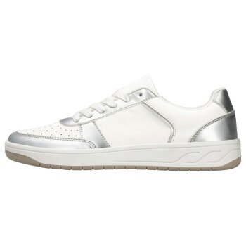 esmara® Damen Sneaker (silber/weiß, 40) - B-Ware neuwertig