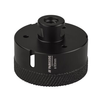 PARKSIDE PERFORMANCE® Diamant-Bohrkronen / Diamant-Bohrkrone, 5 Stück / 4 Stück / 2 Stück / 1 Stück (ø 83 mm) - B-Ware sehr gut