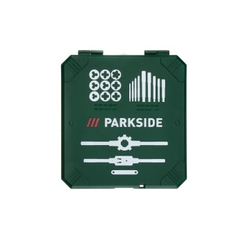 PARKSIDE® Gewindebohrer-Schneideisen-Set, 21-teilig - B-Ware neuwertig