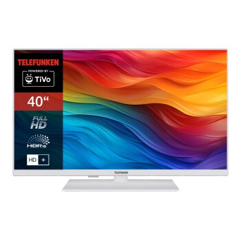 TELEFUNKEN Fernseher XF40TO750M-W, 40 Zoll, weiß -...