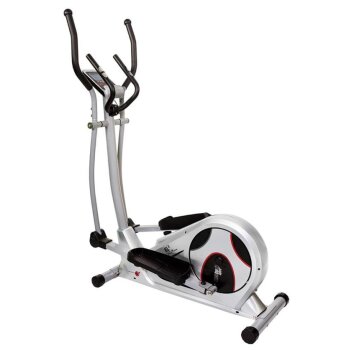 Christopeit Sport Crosstrainer Ergometer EL 5, silber/schwarz/rot - B-Ware Transportschaden