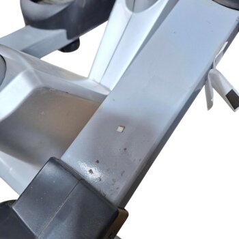 Christopeit Sport Crosstrainer Ergometer EL 5, silber/schwarz/rot - B-Ware Transportschaden