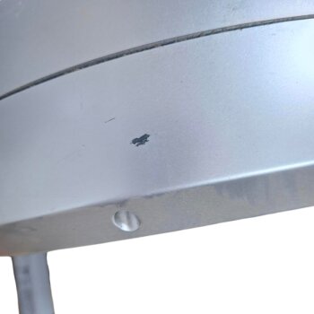 Christopeit Sport Crosstrainer Ergometer EL 5, silber/schwarz/rot - B-Ware Transportschaden