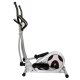 Christopeit Sport Crosstrainer Ergometer EL 5, silber/schwarz/rot - B-Ware Transportschaden