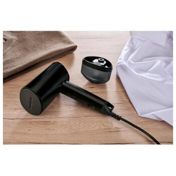 SILVERCREST® Dampfglätter SDBF 1200 B1, faltbar, schwarz - B-Ware neuwertig