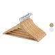 W5 Holz-Kleiderbügel, 20 Stück - B-Ware
