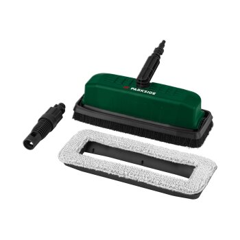 PARKSIDE® Hochdruckreiniger Aufsätze Flächenbesen/ Fassaden u. Glas/ Dreiecksbürste - B-Ware