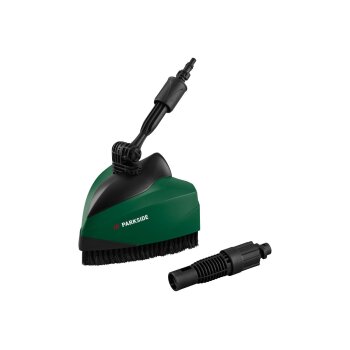 PARKSIDE® Hochdruckreiniger Aufsätze Flächenbesen/ Fassaden u. Glas/ Dreiecksbürste - B-Ware