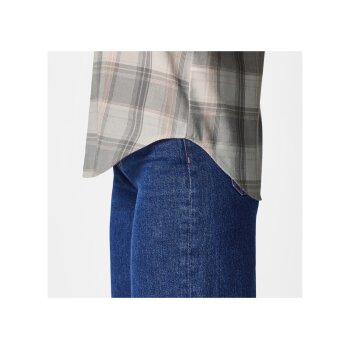 esmara® Damen Flanellbluse (Grau, L(44/46)) - B-Ware neuwertig