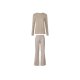 esmara® Damen Pyjama (Beige, S (36/38)) - B-Ware neuwertig