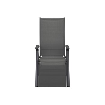 LIVARNO® Alu-Relaxsessel »Houston«, anthrazit - B-Ware gut