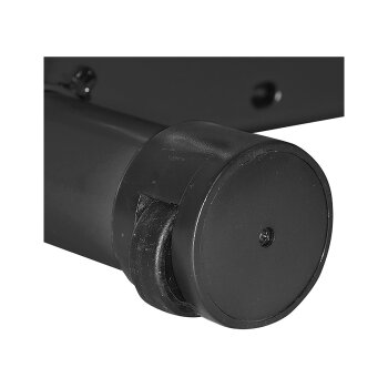 Christopeit Sport Crosstrainer EL 5000 Pro (Empfänger für drahtlosen Pulsmessgurt im Computer enthalten) (Schwarz) - B-Ware Transportschaden Kosmetisch