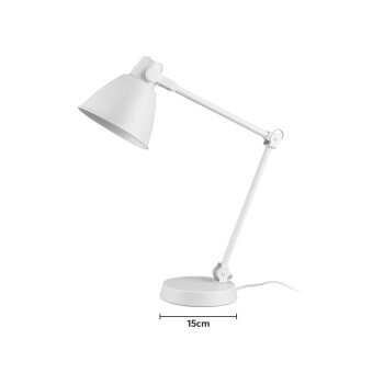 LIVARNO® LED-Tischleuchte TEIWAZ, weiß - B-Ware sehr gut