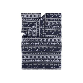 LIVARNO® Bettwäsche, aus Fleece, 140 x 200 cm,...