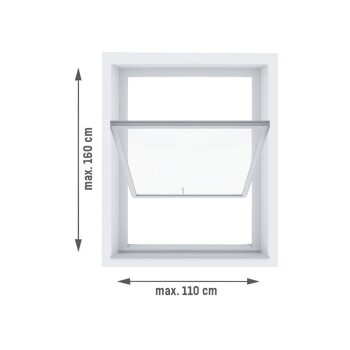 LIVARNO home Dachfenster Plissee Insektenschutz / Sonnenschutz - B-Ware Transportschaden Kosmetisch