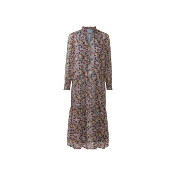 esmara® Damen-Maxikleid, 42, Paisley/blau - B-Ware...