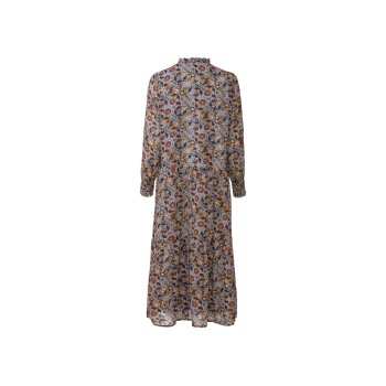 esmara® Damen-Maxikleid, 42, Paisley/blau - B-Ware...