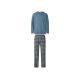 esmara Men Herren Pyjama (Karo/blau, M (48/50)) - B-Ware neuwertig