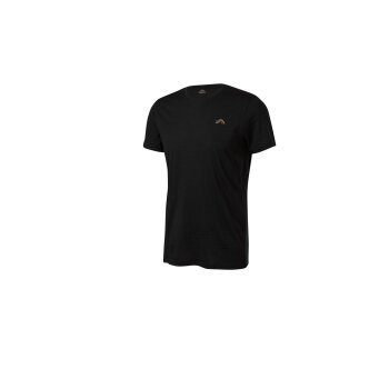 CRIVIT Herren Funktionsshirt mit Merinowolle (Schwarz, S (44/46)) - B-Ware neuwertig