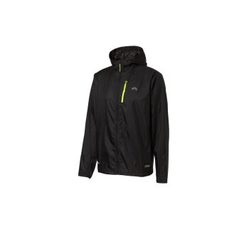 CRIVIT Herren Lightweight-Funktionsjacke, mit Kapuze (Schwarz, M (48/50)) - B-Ware neuwertig
