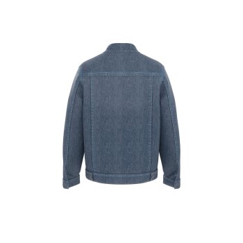 LIVERGY® Herren Jeansjacke, aus reiner Baumwolle (Blau, XL (56/58)) - B-Ware neuwertig