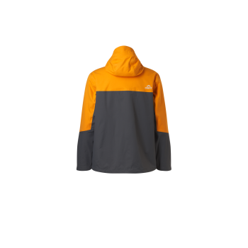 CRIVIT Herren Funktionsjacke, atmungsaktiv, wind- und wasserdicht (Orange, L (52/54)) - B-Ware neuwertig
